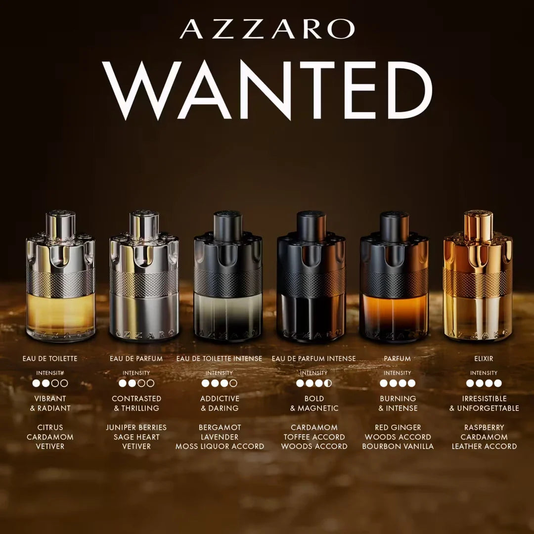 Azzaro the Most Wanted Intense 3.4 oz EDT for Men