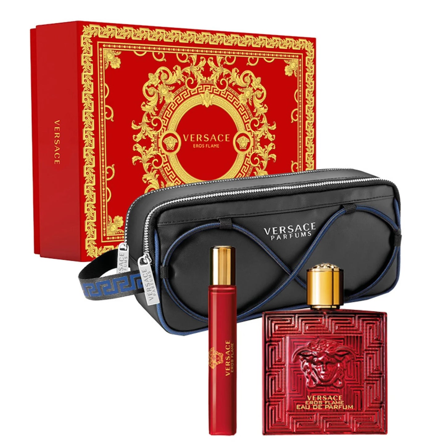 Versace Eros Flame EDP Set 3p 3.4oz M