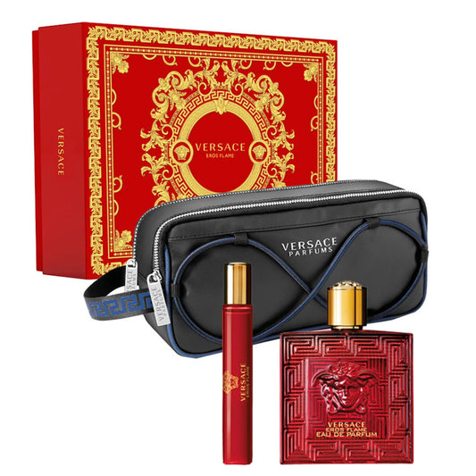 Versace Eros Flame EDP Set 3p 3.4oz M