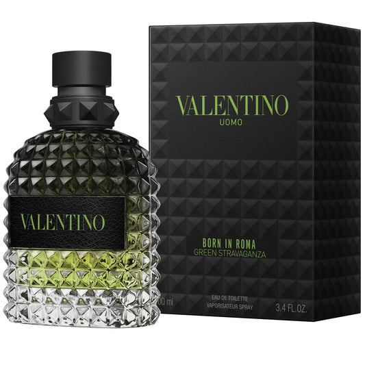 Valentino Uomo Born in Roma Green Stravaganza 3.4 oz EDT for Men